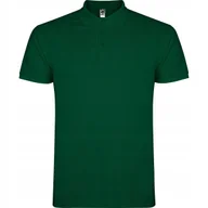 Koszulki męskie - Koszulka POLO Męska Bawełna PIQUE Roly STAR 6638 ZIELONA Bottle 2XL - miniaturka - grafika 1