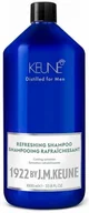Kosmetyki kąpielowe dla dzieci - Keune 1922 By J.M.Keune Refreshing Shampoo - Odświeżający Szampon Dla Mężczyzn, z Keratyną i Konopią, 1000ml - miniaturka - grafika 1
