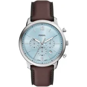 Zegarki męskie - Fossil Neutra Chronograph Zegarek Męski na brązowym pasku FS6109 - miniaturka - grafika 1