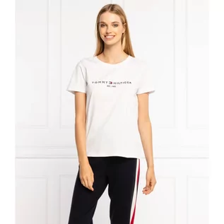 Koszulki i topy damskie - Tommy Hilfiger T-shirt | Regular Fit - grafika 1