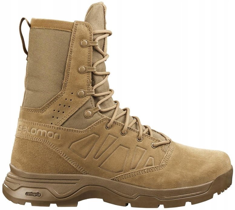 Buty trekkingowe męskie Salomon taktyczne militarne wojskowe beżowe 46 2/3