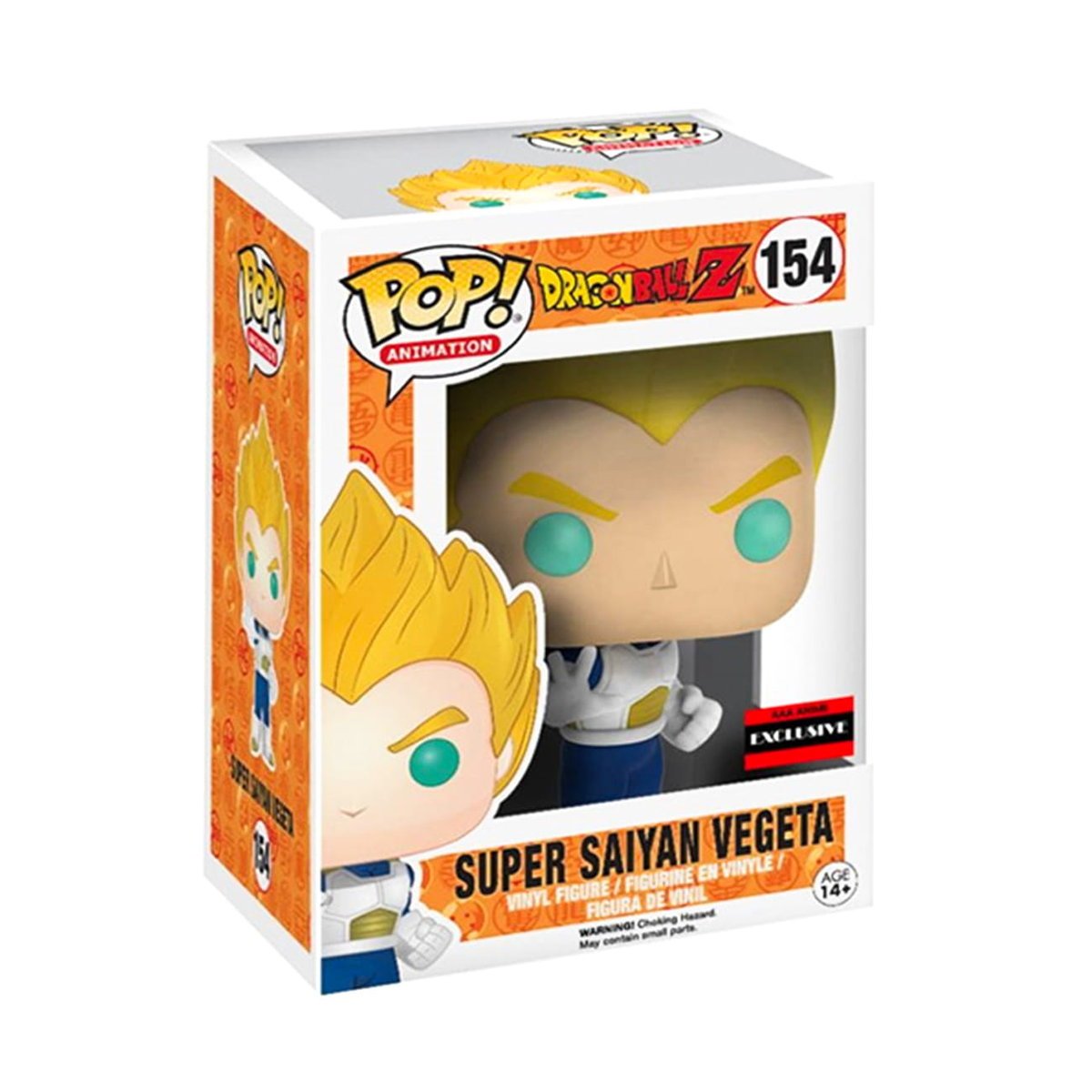 Funko POP! - Super Saiyan Vegeta 154 - DRAGON BALL