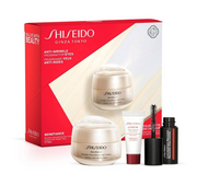 Zestawy kosmetyków damskich - SHISEIDO Anti-Wrinkle Smoothing Eye Cream 15ml + Power Infusing Concentrate 5ml + Volume Mascara 01 Black 4ml - miniaturka - grafika 1