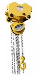 Wciągnik łańcuchowy z wózkiem ręcznym (udźwig: 500 kg, szerokość belki: 50-180mm, wysokość podnoszenia: 4m) 33980695 - Wciągarki Wciągnik łańcuchowy z wózkiem ręcznym (udźwig: 500 kg, szerokość belki: 50-180mm, wysokość podnoszenia: 4m) 33980695 - Wciągarki - miniaturka - grafika 1