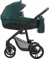 Wózki dziecięce - Wózek Bebetto Bebetto Holland 2w1 04/CZARNY + Adaptery Maxi Cosi - miniaturka - grafika 1