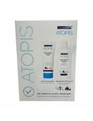 Kosmetyki kąpielowe dla dzieci - Atopis Zestaw Płyn do mycia twarzy i ciała 200 ml + Szampon z organicznym olejem konopnym 250 ml Novaclear - miniaturka - grafika 1