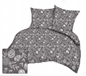 Pościel - pościel bawełna lux 180x200 + 2 poszewka B 549-1 pisanki popiel Wielkanoc - miniaturka - grafika 1