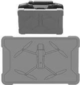 Akcesoria do drona - SILIKONOWA OSŁONA OCHRONNA EKRANU DO KONTROLERA DJI RC PRO 2 DLA DJI MAVIC 4 PRO SZARA - miniaturka - grafika 1