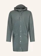 Płaszcze damskie - Rains Płaszcz Przeciwdeszczowy gruen - miniaturka - grafika 1