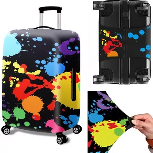 Pokrowiec Na Walizkę Podróżną Ochronny Etui Rozmiar M Bagaż 63x42x26cm - Akcesoria podróżnicze - miniaturka - grafika 1