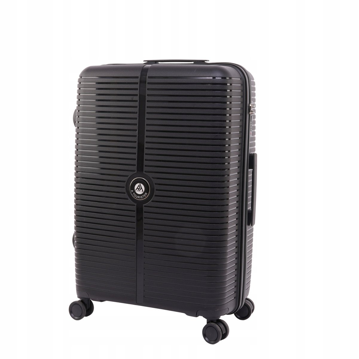 Walizka podróżna na łykierkach, 18 cali, kolor Czarny (50×36×23 cm)