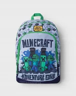 Plecaki szkolne i tornistry - Plecak szkolny dla chłopca i dziewczynki szary Minecraft Minecraft™ - miniaturka - grafika 1