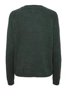 Bestseller A/S Damski sweter Pcjuliana Ls O-Neck Knit Noos Bc, Trekking Green, XS - Swetry damskie - miniaturka - grafika 1