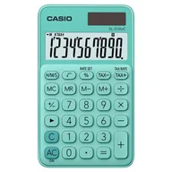 Kalkulatory - Casio - Kalkulator kieszonkowy 1xLR54 zielony - miniaturka - grafika 1