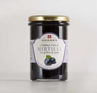 Dżem extra z borówek, 350 g (120 g owoców na 100 g) / Brezzo - Dżem - miniaturka - grafika 1