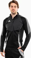 Bluzy męskie - Bluza męska adidas Tiro 24 Winterized szaro-czarna IM9966 L - miniaturka - grafika 1
