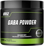 Suplementy diety - MZ-STORE GABA POWDER KWAS GAMMA-AMINOMASŁOWY 250 GRAM - miniaturka - grafika 1