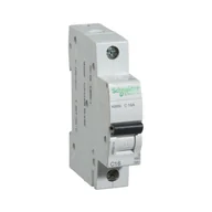 Bezpieczniki elektryczne - LEGRAND nadprądowy jednobiegunowy C 16A K60N A9K02116 SCHNEIDER - miniaturka - grafika 1