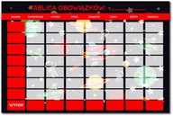 Tablice dla dzieci - Tablica magnetyczna, tablica obowiązków Kosmos - miniaturka - grafika 1