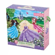 Puzzle - Mudpuppy Puzzle podłogowe Jumbo Zamek księżniczki 25 elementów 2+ MP45638 - miniaturka - grafika 1