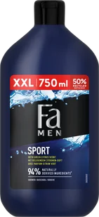 Cytrusowy żel pod prysznic dla mężczyzn Fa Men Sport 750 ml - Żele pod prysznic dla mężczyzn - miniaturka - grafika 1