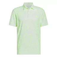 Golf - Koszulka do golfa męska Adidas Sun Energy Polo white/yellow - miniaturka - grafika 1