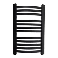 Grzejniki łazienkowe - Rubin Grzejnik łazienkowy 75 x 48 cm czarny - miniaturka - grafika 1