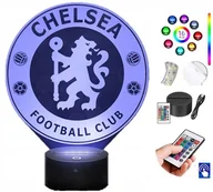Lampy stojące - Lampka Nocna Chelsea Klub 16 Kolorów LED PLEXIDO - miniaturka - grafika 1