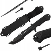 Noże - Nóż Militarny Taktyczny Wojskowy Krzesiwo Hastaa - miniaturka - grafika 1
