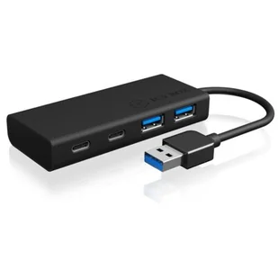 Icy Box USB USB-C USB - Huby USB - miniaturka - grafika 1