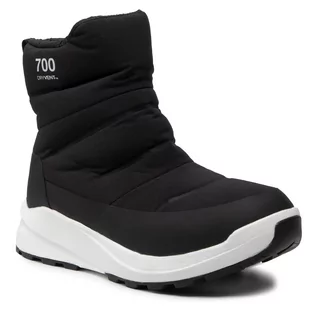 Śniegowce damskie - The North Face Śniegowce Nuptse II Bootie Wp NF0A5G2KKY4 Tnf Black/Tnf White - grafika 1