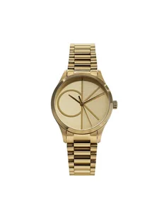 Zegarek Calvin Klein Zegarek Iconic 25200346 Złoty - Zegarki męskie - miniaturka - grafika 1