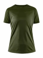 Koszulki i topy damskie - Craft CORE Unify Training Tee | Damska koszulka sportowa L | Rift | odzież sportowa dla kobiet z poliestru pochodzącego z recyklingu | zakrzywione szwy boczne | Quick Dry T-shirt damski | koszulka - miniaturka - grafika 1