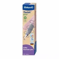 Pióra wieczne - Pióro wieczne Twist Eco M różowe - PELIKAN - miniaturka - grafika 1