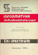 Aplikacje biurowe - Informatyka mikrokomputerowa ZX Spectrum - miniaturka - grafika 1