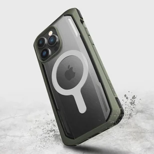 Raptic X-Doria Secure Case etui iPhone 14 Pro Max z MagSafe pancerny pokrowiec zielony - Etui i futerały do telefonów - miniaturka - grafika 9