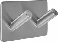 Wieszaki łazienkowe - Wieszak Podwójny Steely Z Taśmą Uchwyt Ścienny - miniaturka - grafika 1