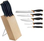 Noże kuchenne - Fiskars 1002969 zestaw 5 noży - miniaturka - grafika 1
