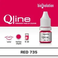 Pozostałe akcesoria kosmetyczne - Pigment Bioevolution Red 735 - Qline - 5ml - miniaturka - grafika 1