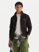 Bluzy męskie - Quiksilver Bluza Zip Fleece EQYFT05134 Czarny Regular Fit - miniaturka - grafika 1