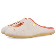 Kapcie damskie - HOT POTATOES Makati, męskie kapcie, szare, 46 EU, Szary, 46 EU - miniaturka - grafika 1