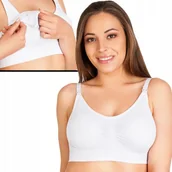 Biustonosze ciążowe - Biustonosz Ciążowy Stanik Bezszwowy Do Karmienia - miniaturka - grafika 1