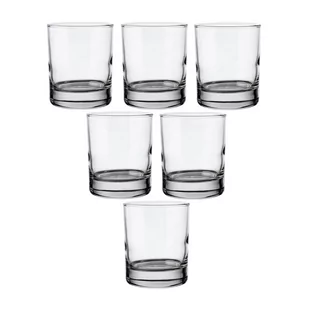 Komplet 6 szklanek niskich Sunrise 300 ml AMBITION - Szklanki - miniaturka - grafika 1