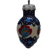 Bombki - Ceramiczna bombka szyszka Ceramika Bolesławiec - miniaturka - grafika 1