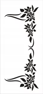 Naklejka na ścianę meble lustro dekor Ornament 104, 60x25 cm - Naklejki na ścianę - miniaturka - grafika 1