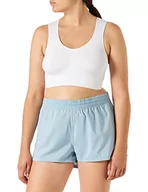 Spodenki damskie - adidas Szorty damskie Pacer 3S WVN Shorts, Magic Grey, L - miniaturka - grafika 1