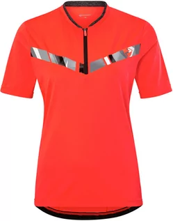 Koszulki rowerowe - Ziener Nelisa Jersey Women, pomarańczowy DE 40 | M 2022 Koszulki kolarskie - grafika 1