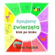 Kolorowanki, wyklejanki - Rysujemy zwierzęta krok po kroku Nowa - miniaturka - grafika 1