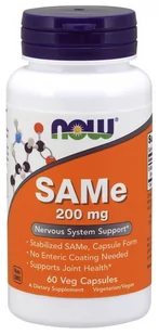 Now Foods NOW Same 200mg 60vegcaps - Witaminy i minerały dla sportowców - miniaturka - grafika 2