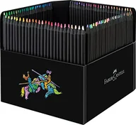 Kredki, ołówki, pastele i pisaki - FABER-CASTELL Kredki ołówkowe trójkątne Black 100k - miniaturka - grafika 1